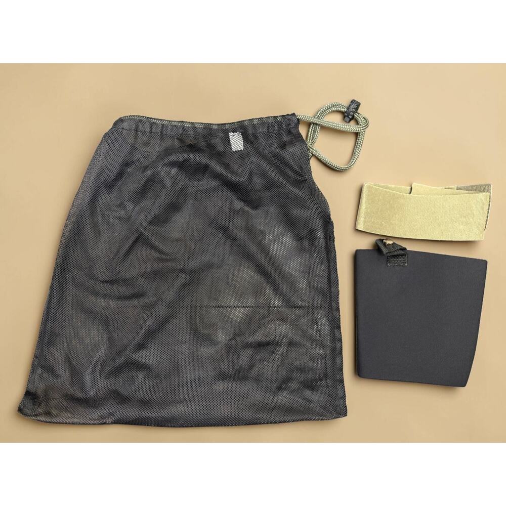 White River Fly Shop Chest Waders Stocking Foot Olive Green Black Fishing Size M - Picture 14 of 16